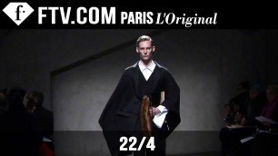 '22/4 Men Fall/Winter 2015-16 | Paris Men’s Fashion Week | FashionTV'