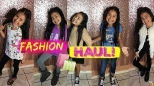 'FASHION HAUL | FOREVER 21, JUSTICE, GAP, UGG, CONVERSE AND MK'