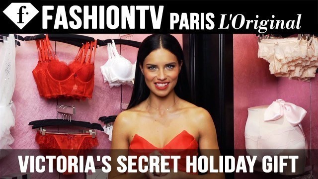 'Victoria\'s Secret Holiday Gift Picks ft Adriana Lima, Karlie Kloss | Ellie Goulding \"Burn\"|FashionTV'