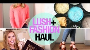 'LUSH + Fashion Haul | Summer 2015'