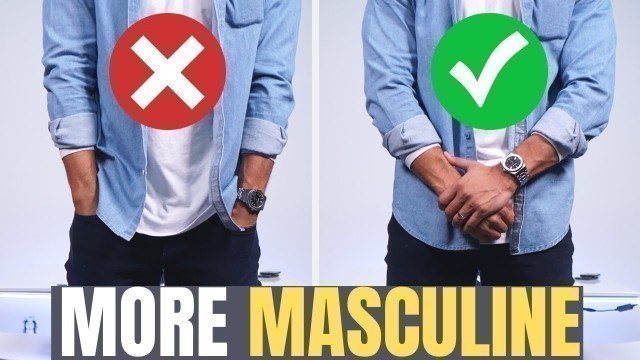 '10 Tricks To Look MORE MASCULINE'