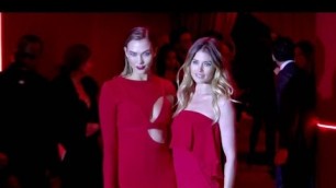 'Karlie Kloss, Doutzen Kroes, Natasha Poly and more at the L’Oreal Red Obsession Party in Paris'
