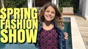 'Spring Clothing Haul & Justice Fashion Show'