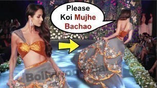 'Malaika Arora Khan Almost Falls On Ramp At Wedding Junction Fashion Show 2018'