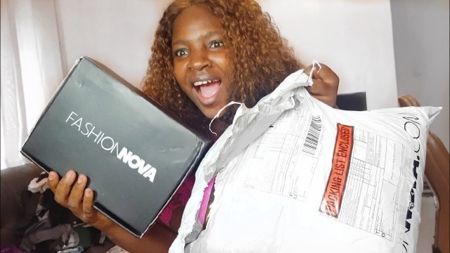 'Fashion Nova Try On Haul (I Bought Their Jeans) First Time Purchase In Nigeria'