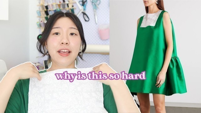'I make a dress from netflix NEXT IN FASHION (Minju Kim) | halfsoybean'