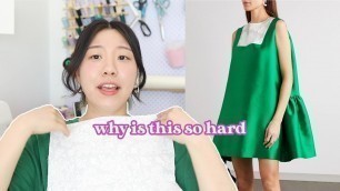 'I make a dress from netflix NEXT IN FASHION (Minju Kim) | halfsoybean'