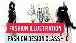 'Online FASHION Illustration 3 Basic Steps For Beginners'