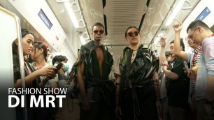 'Fashion Rocks 2020, Lenggak Lenggok Dalam Kereta MRT'