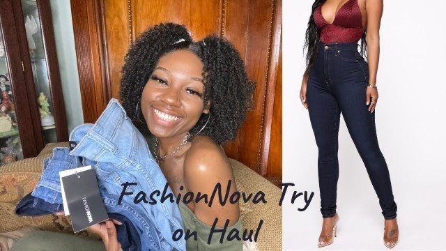 'FASHION NOVA TRY ON HAUL || JEANS TRY ON HAUL'