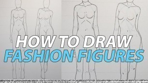 'Fashion Figure Drawing Tutorial'