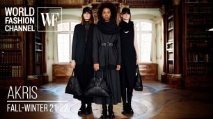 'Akris fall-winter 21-22 | Paris fashion week'
