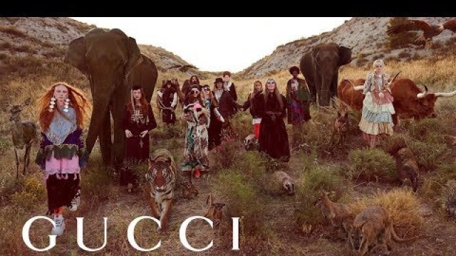 'Gucci Cruise 2019 campaign: Gucci Gothic'