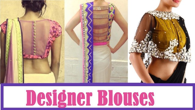 'latest designer blouse designs for girls //best blouses Fashion Alert'