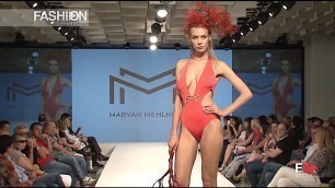 'MARYAN MEHLHORN - HOLLYWOOD POOL Beachwear Summer 2015 MAREDAMARE Florence - Fashion Channel'