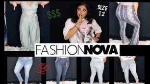 'Fashion Nova Try On Haul | Size 12 L'