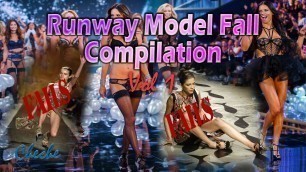 'Runway Falls Compilation | Runway Model Fails Compilation 2019 | Catwalk Model Falls Compilation'