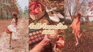 'Girly Fall Favorites 2020 ♡ Makeup Fashion Music & More!'
