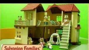 'Sylvanian Families City House with Lights Gift Set -Kids Fashion Toys'