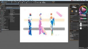 'How to use the Fashion Illustration pack for Painter'