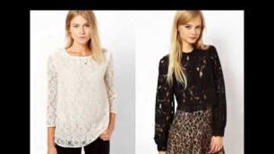 'Blouse trends 2017: blouses for women'