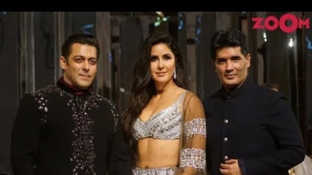 'Salman & Katrina Dazzled At Manish Malhotra\'s Fashion Show & More | Bollywood News'