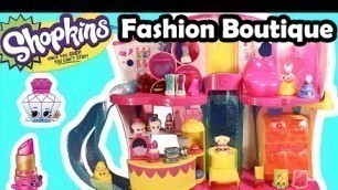 '★Shopkins Fashion Boutique★ Exclusive Shopkins - Fashion Spree Playset - KTR Videos'