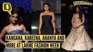 'Bollywood Showstoppers at Lakme Fashion Week 2019 | The Quint'