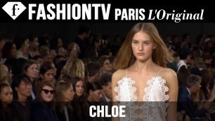 'Chloe Spring/Summer 2015 FIRST LOOK | Paris Fashion Week | FashionTV'