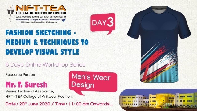 'Online Workshop FASHION SKETCHING - MEDIUM & TECHNIQUES TO DEVELOP VISUAL STYLE - Day 3'