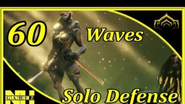 'Warframe (SOLO) 60 waves fissure Defense+ Dropship Saryn Prime Mutalist Cernos'