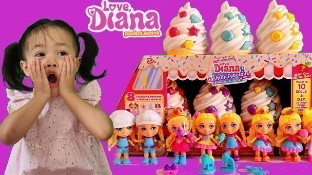 'Unboxing Love Diana Dolls Part 2 | Fashion Fabulous doll surprise toys | Diana and Roma Show'