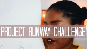 'Fashion Sketching Project Runway Challenge'
