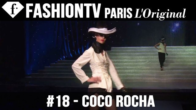 'JP Gaultier Spring 2015 ft Coco Rocha, Izabel Goulart, Karlie Kloss | Paris Fashion Week | FashionTV'