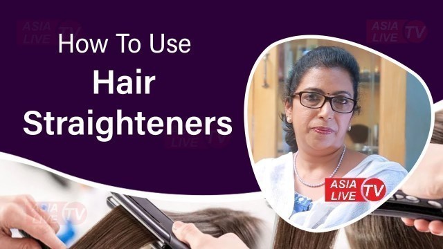 'How to use hair ironing | Tessy Benzigar | Malayalam Beauty & Fashion Channel Beauty & fashion Tips'