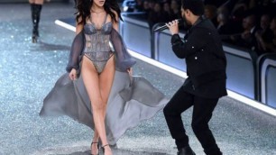 'Bella Hadid And The Weeknd Crossed Paths On The Victoria’s Secret Runway And It\'s Pretty Awkward'