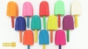 'Play Doh Ice Cream Popsicles Surprise Toys Fashion Toys Collection'