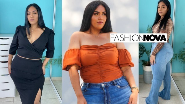 'FASHION NOVA CURVE TRY ON HAUL (plus size clothes) ropa para gorditas'