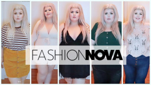 'Fashion Nova Curve Plus Size Try On Haul Fall 2019'