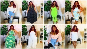 'Plus Size Girls Wear What You Want This Summer Fashion Nova Curve Try On Haul'