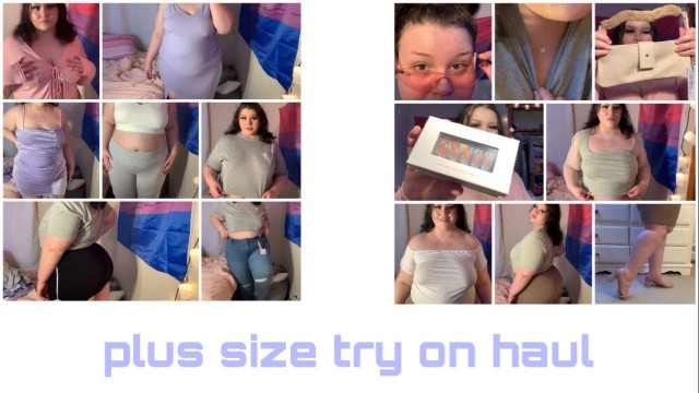 'plus size try on haul | fashion nova, boohoo & target'