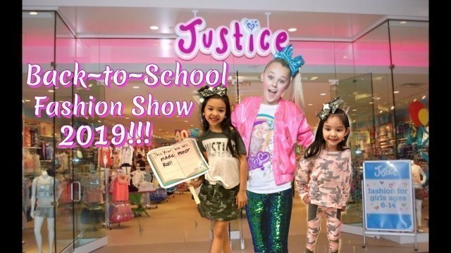 '#Justice Fashion Show 2019‼️Qkidslive lsb channel #justice back-to-school fashion show'
