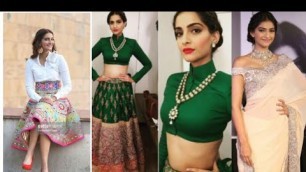 'Best dresses from Sonam kapoor Wardrobe|  Trendy Latest Fashion By fashion icon Sonam Kapoor Ahuja'