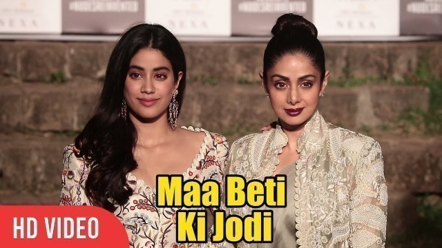 'Maa Beti Ki Jodi | Sridevi And Jhanvi Kapoor At Lakme Fashion Week 2018 Grand Finale | #LFW2018'