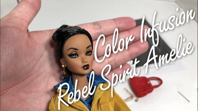 'Intergrity Toys Fashion Royalty Color Infusion Rebel Spirit Amelie'