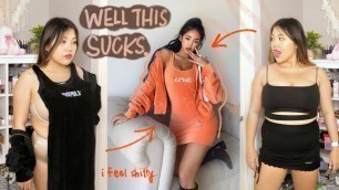 'I try \"ONE SIZE FIT ALL\" K-Style Clothes and had a MELT DOWN (big b00bie girl haul)'