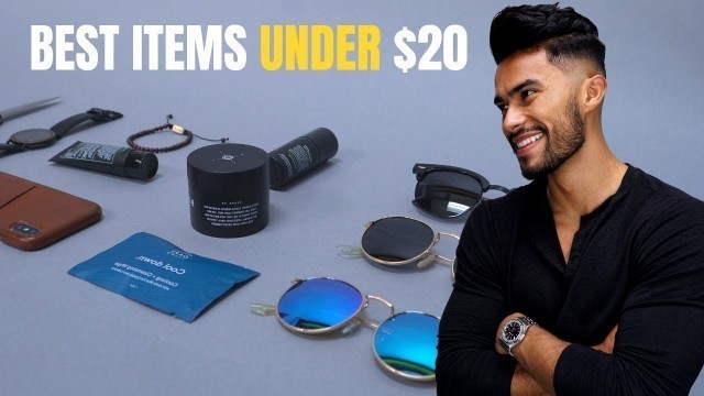 '5 Items UNDER $20 That Make you Handsome | THESE are Must Haves!'