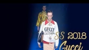 'Gucci SS 2018 Women\'s Collection | Milan Fashion Week | Moda en pasarela'