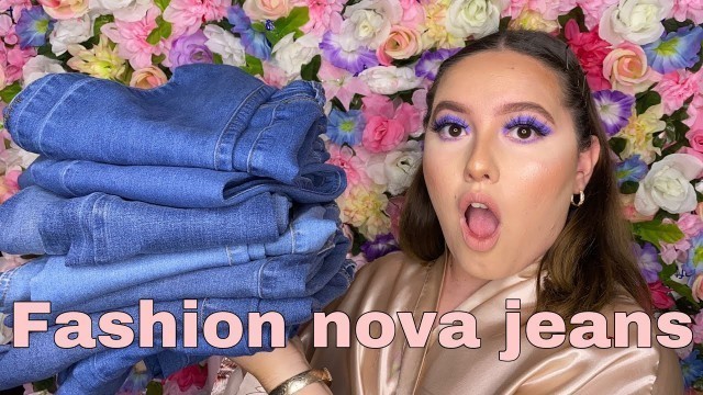 'Fashion Nova Jean Haul | Try on haul | size 11'