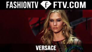 'Versace Fall/Winter 2015 ft. Karlie Kloss | Milan Fashion Week MFW | FashionTV'